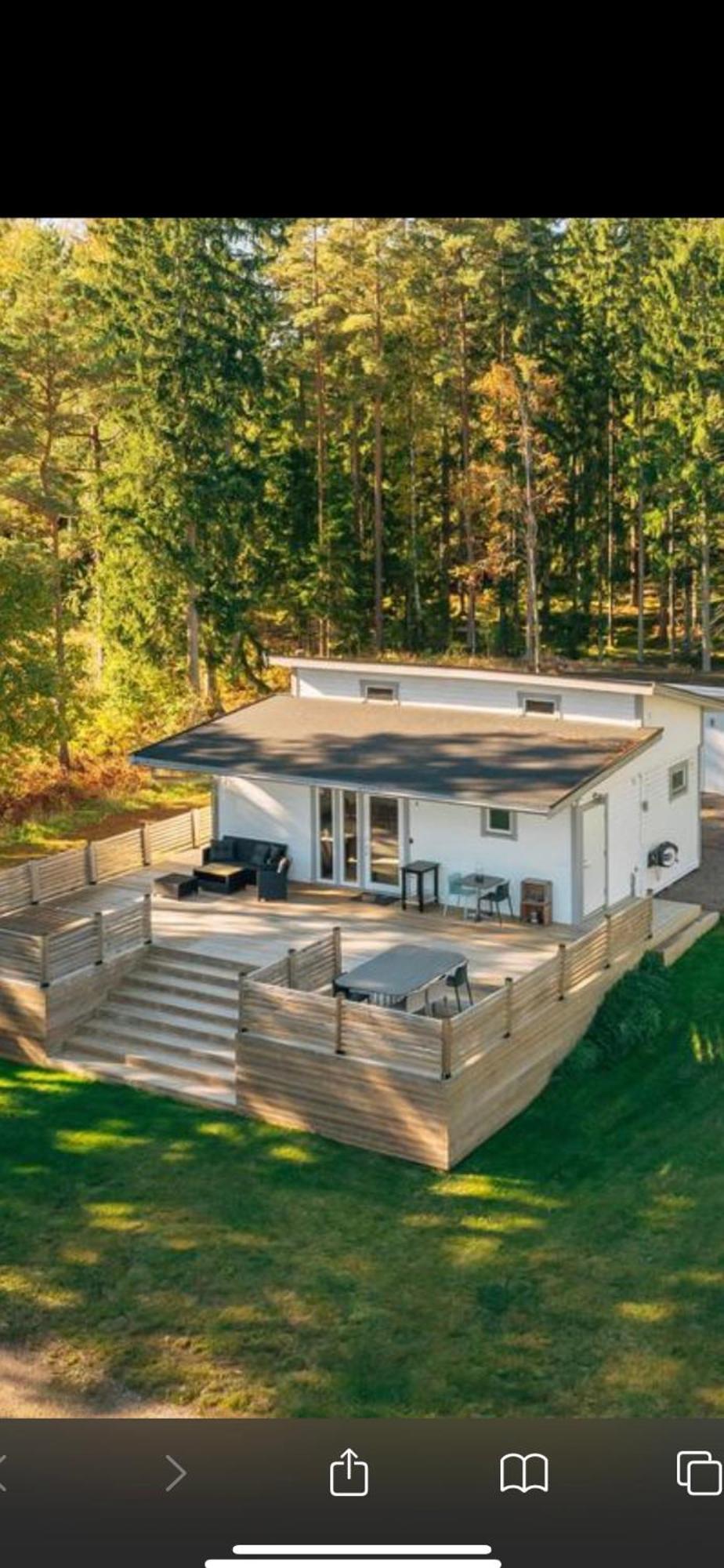 Stuga Pa Oe / Naerhet Till Vatten Mariestad Exterior photo